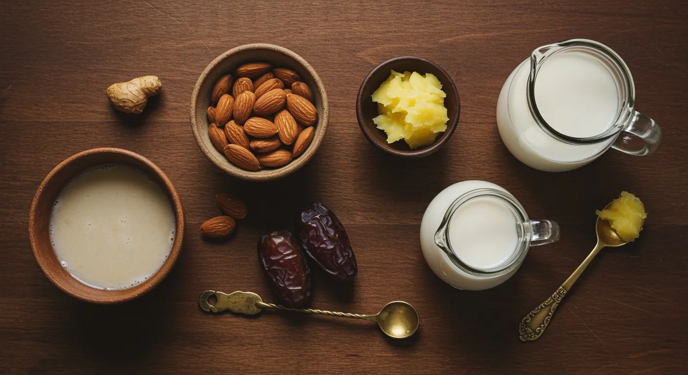 Almond and Date Milk (Badam Doodh)