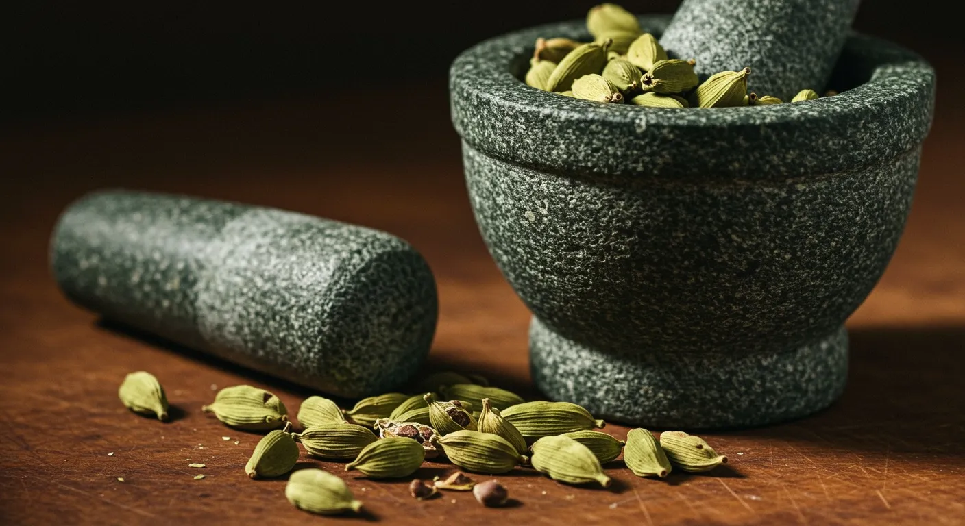 Green Cardamom Tea for Nausea preparation