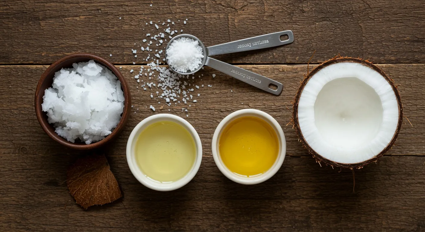 Warm Coconut Oil Scalp Massage