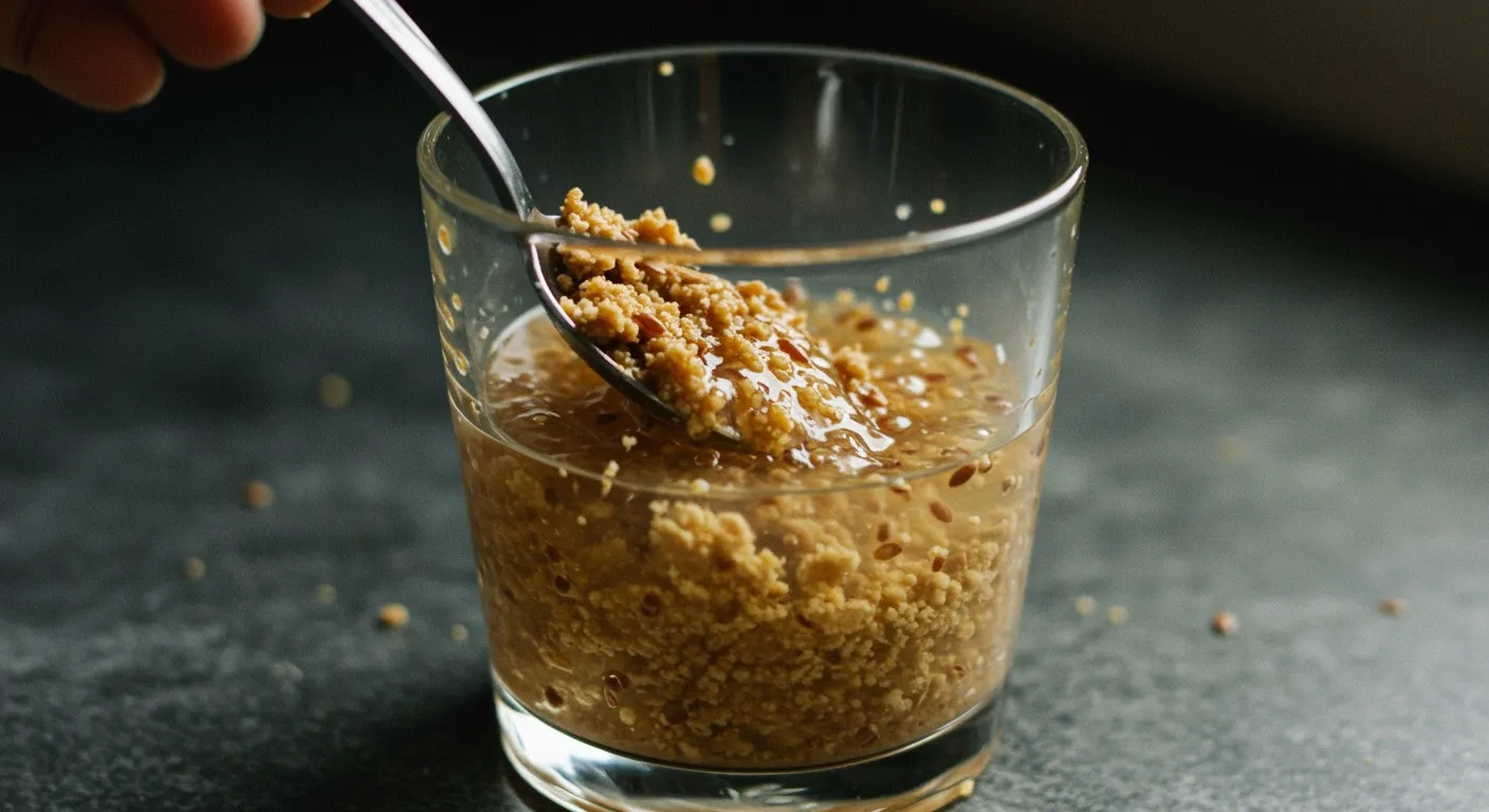 Flaxseed (Alsi) Water for Constipation preparation