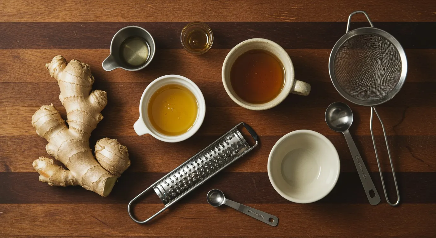 Honey-Ginger Throat Tonic