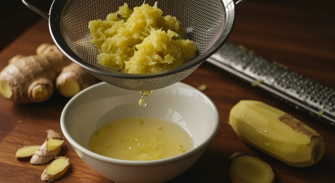 Honey-Ginger Throat Tonic preparation