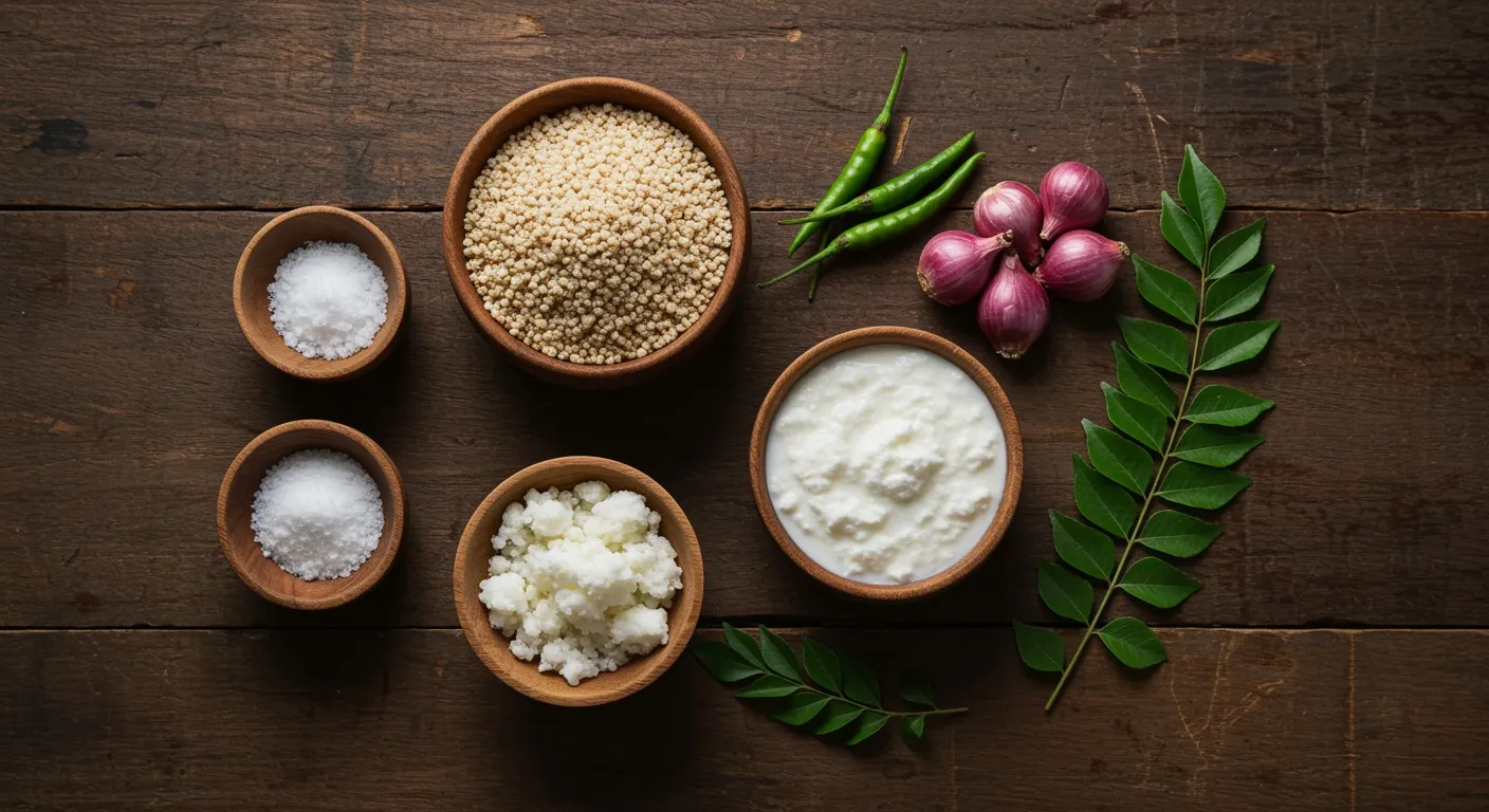 Kambu Koozh (Pearl Millet Porridge)