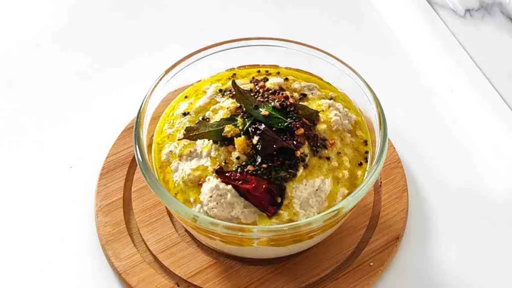 White coconut chutney for dosa recipe