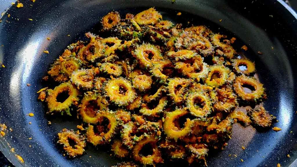 Bitter Gourd Poriyal Recipe
