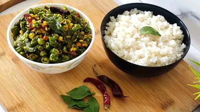 Simple Green Beans Poriyal Recipe