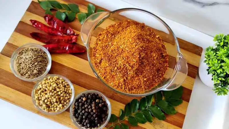 “Homemade Kuzhambu Milagai Thool Recipe”
