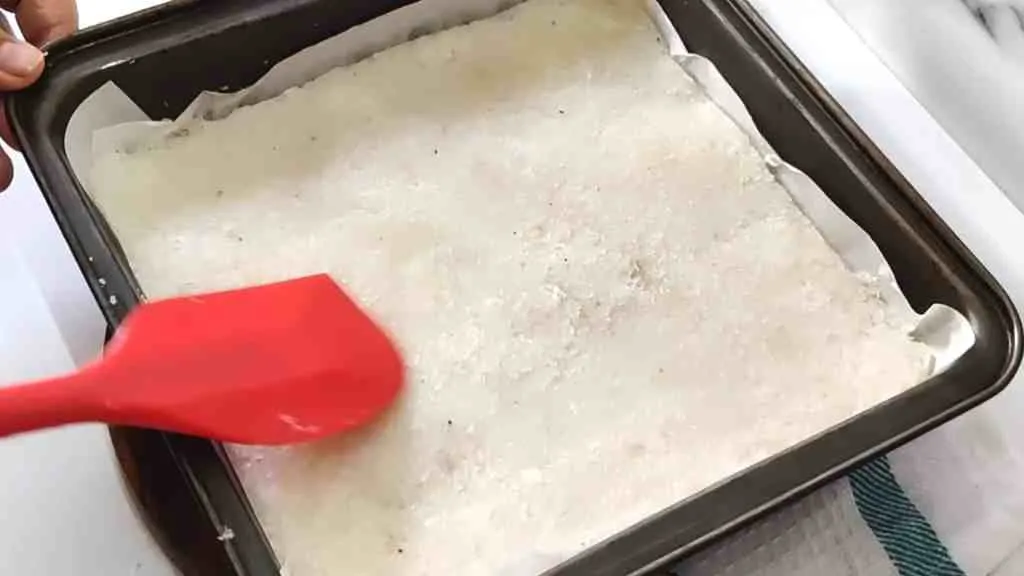 coconut barfi