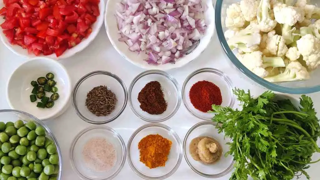 South Indian cauliflower