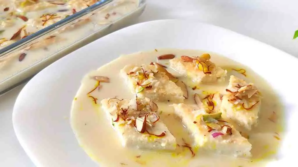 Rasmalai with Ricotta Cheese Recipe