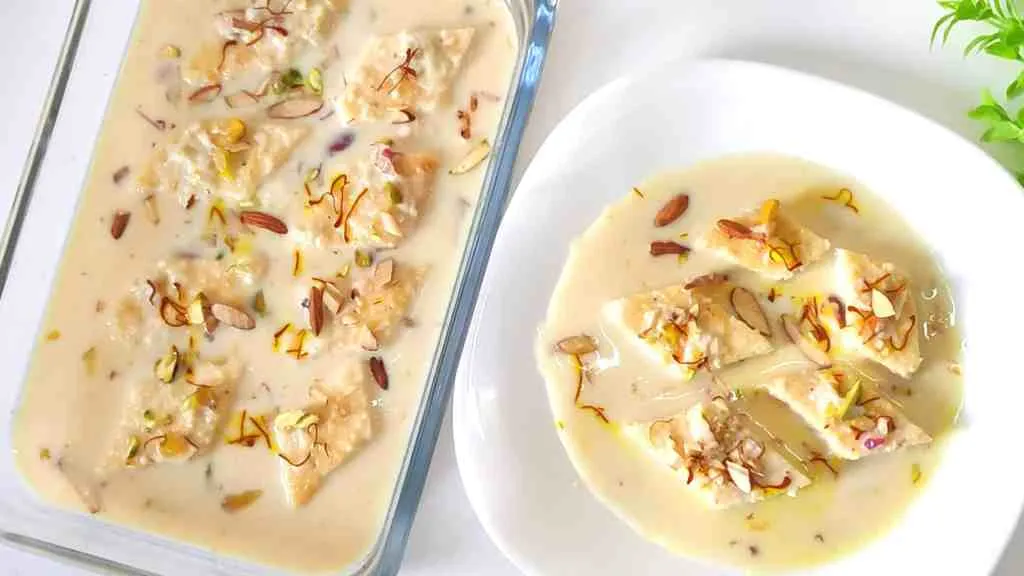 Rasmalai with Ricotta Cheese
