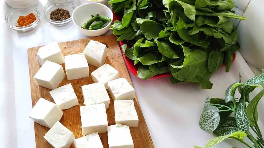 easy Palak Paneer recipe,