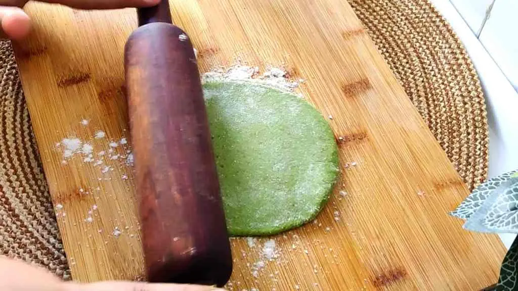 Palak Paneer Paratha