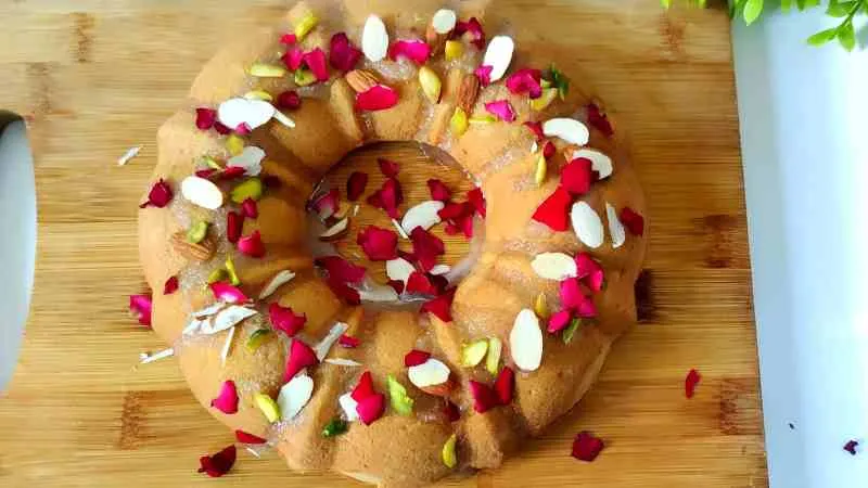 Holi Special Thandai Cake Recipe