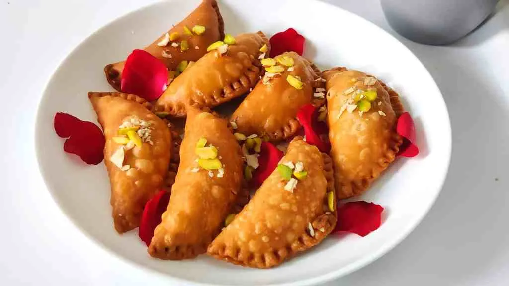 Coconut Gujiya Recipe