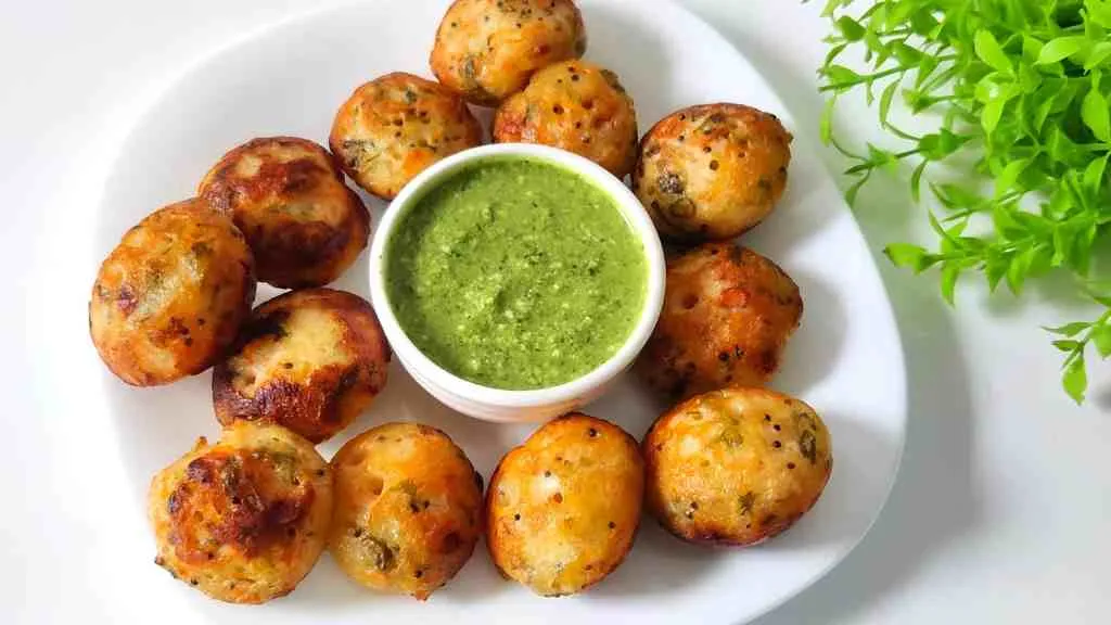 Paniyaram With Dosa Batter