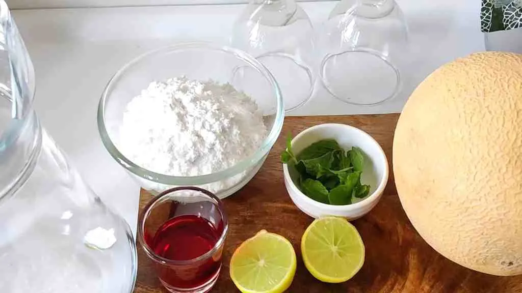 Melon ball drink