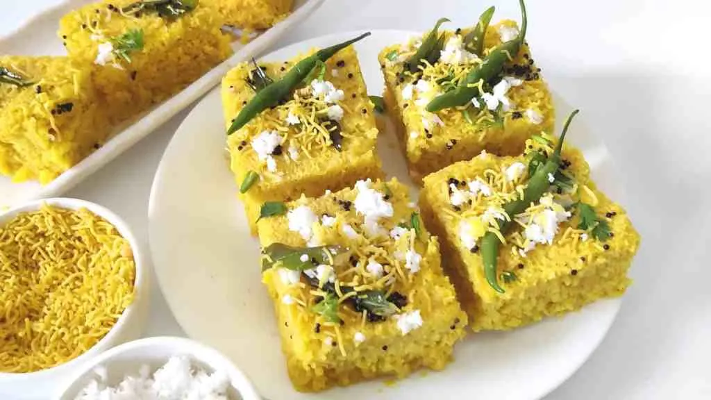 Besan Dhokla In (OTG) Oven Recipe