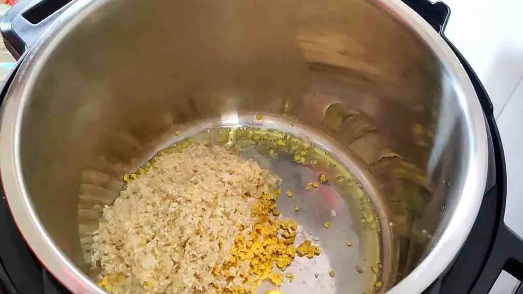 Instant Pot Pongal Recipe