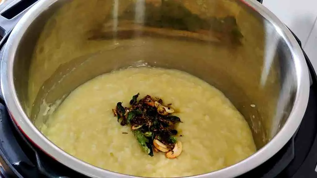 Instant Pot Pongal Recipe