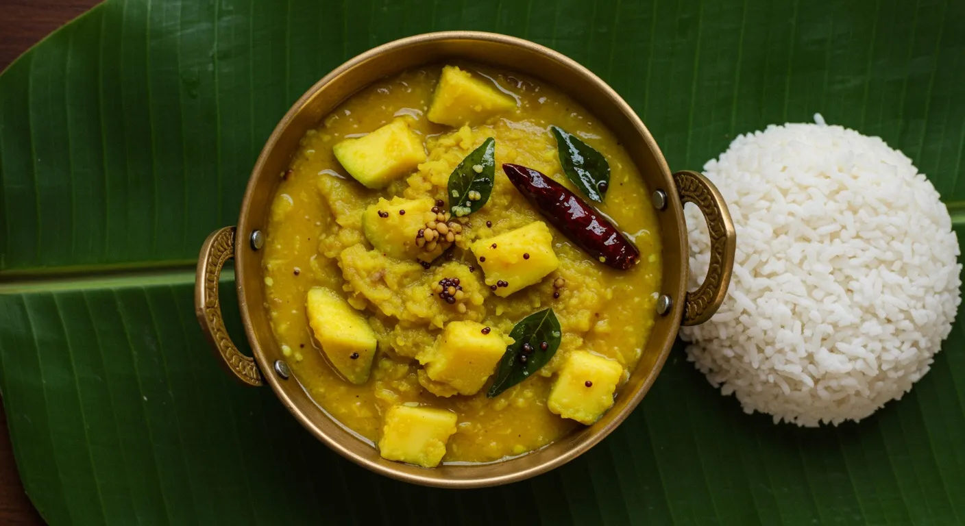Andhra Mamidikaya Pappu (Mango Dal)