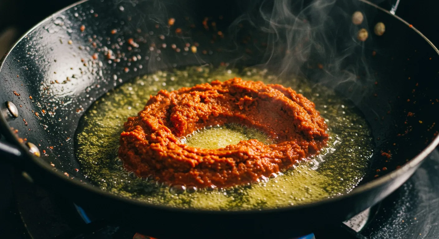 Mangalorean Chicken Ghee Roast cooking step