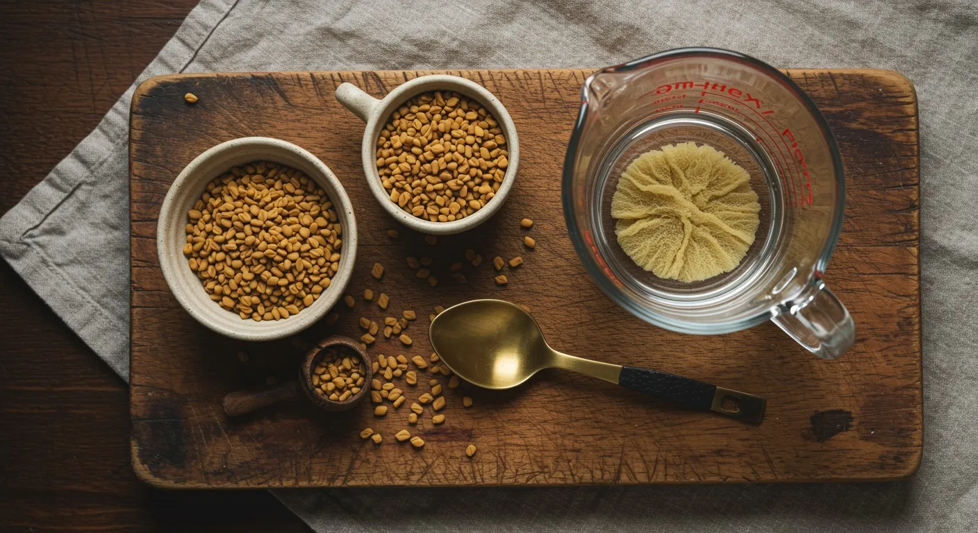 Methi Seed Soak Water