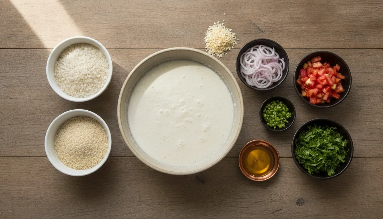 Onion Uttapam