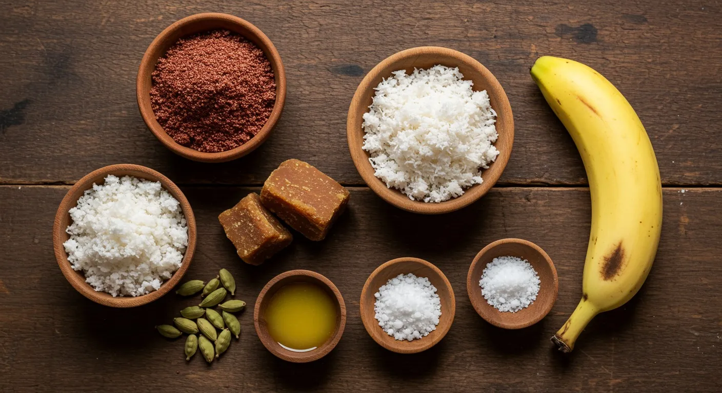 Kerala Ragi Puttu