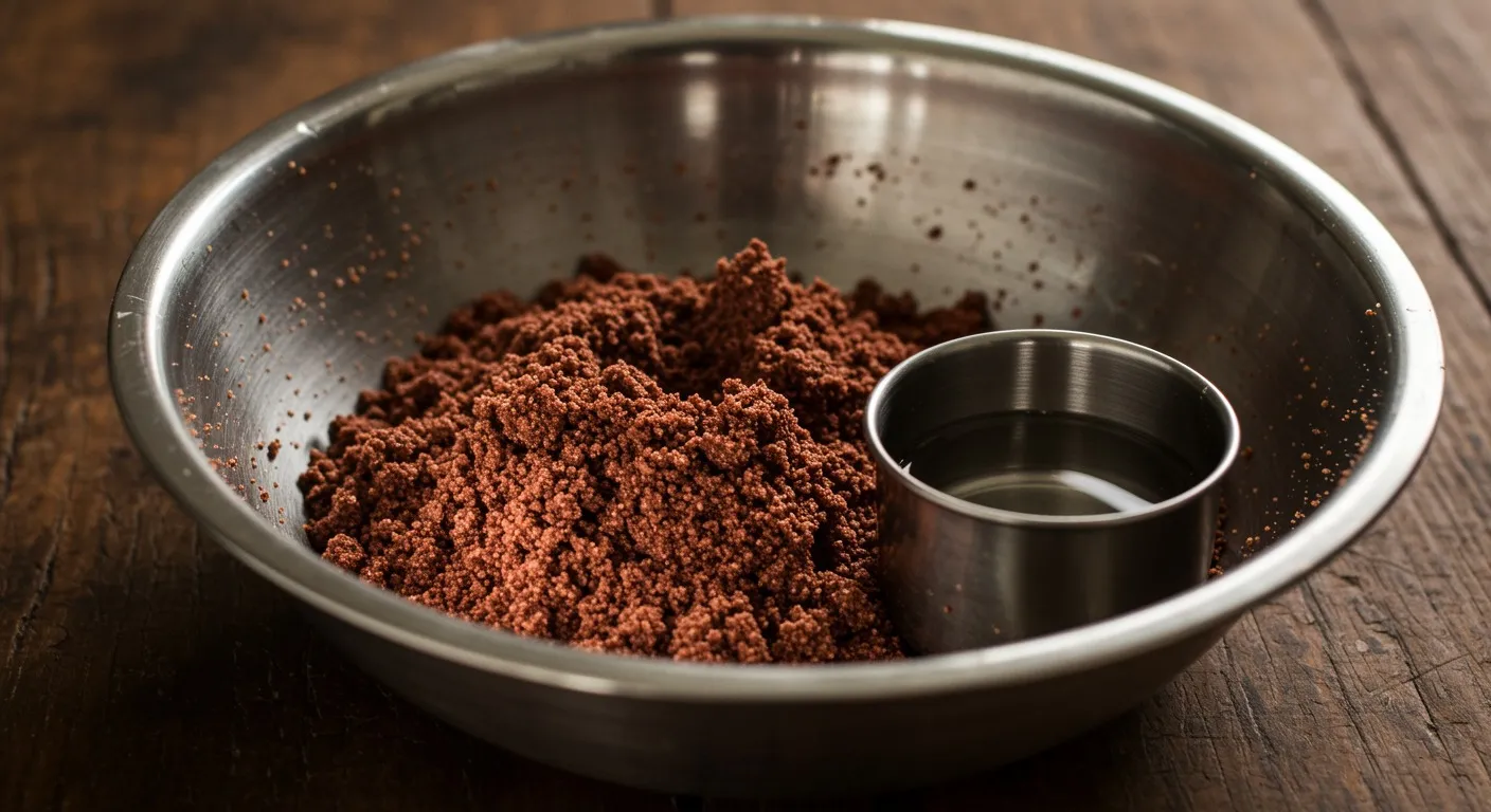 Kerala Ragi Puttu cooking step