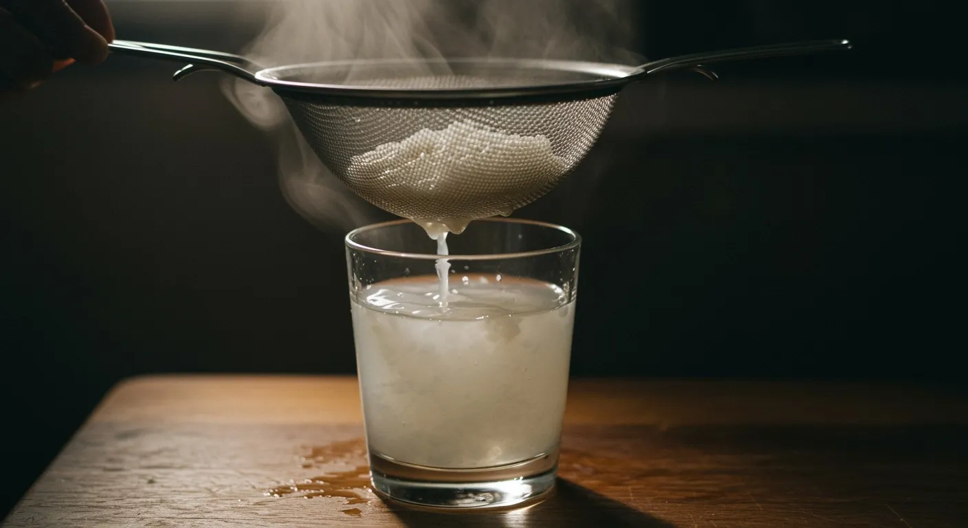 Rice Water (Manda) preparation