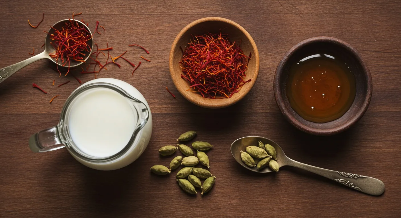 Saffron Milk (Kesar Doodh)