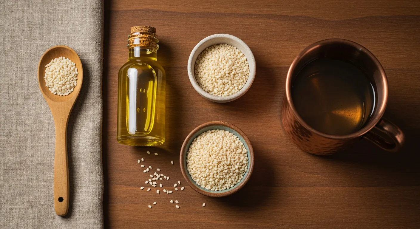 Sesame Oil Pulling (Kavala Graha)