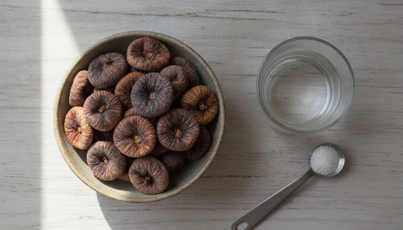 Overnight Soaked Fig Digestive