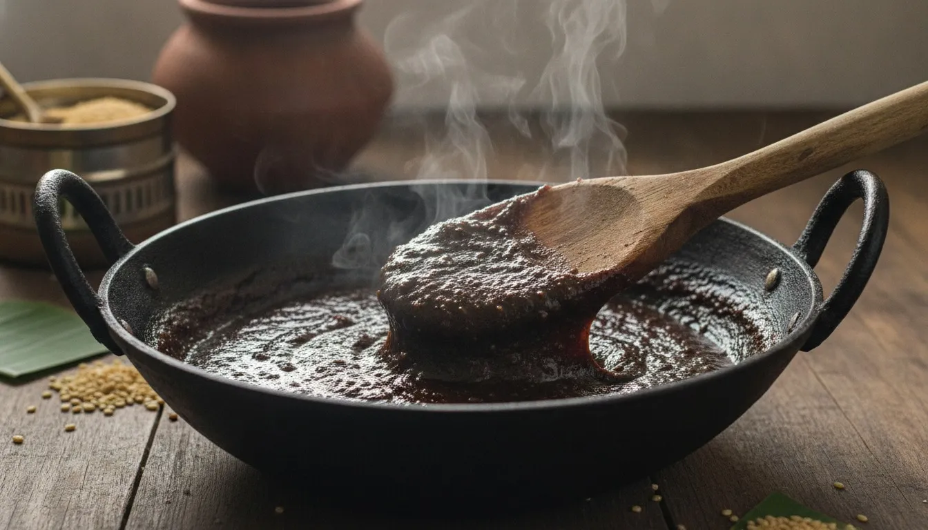 Ulundhu Kali cooking step