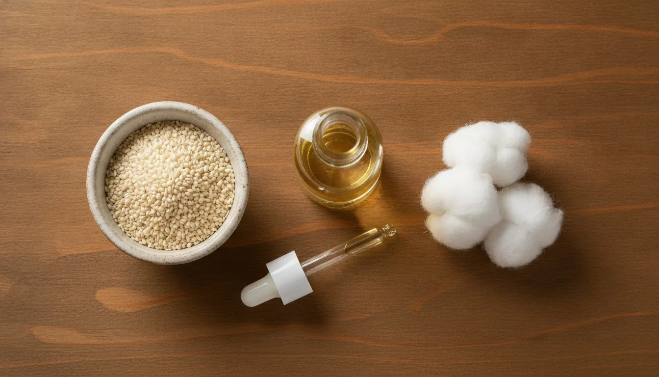 Warm Sesame Oil Ear Drops