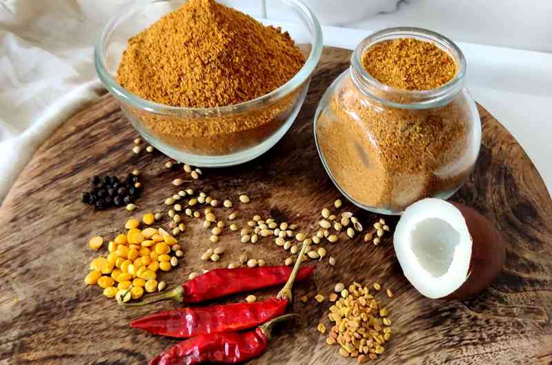 Homemade Iyengar Sambar Powder Recipe (Easy and Delicious)