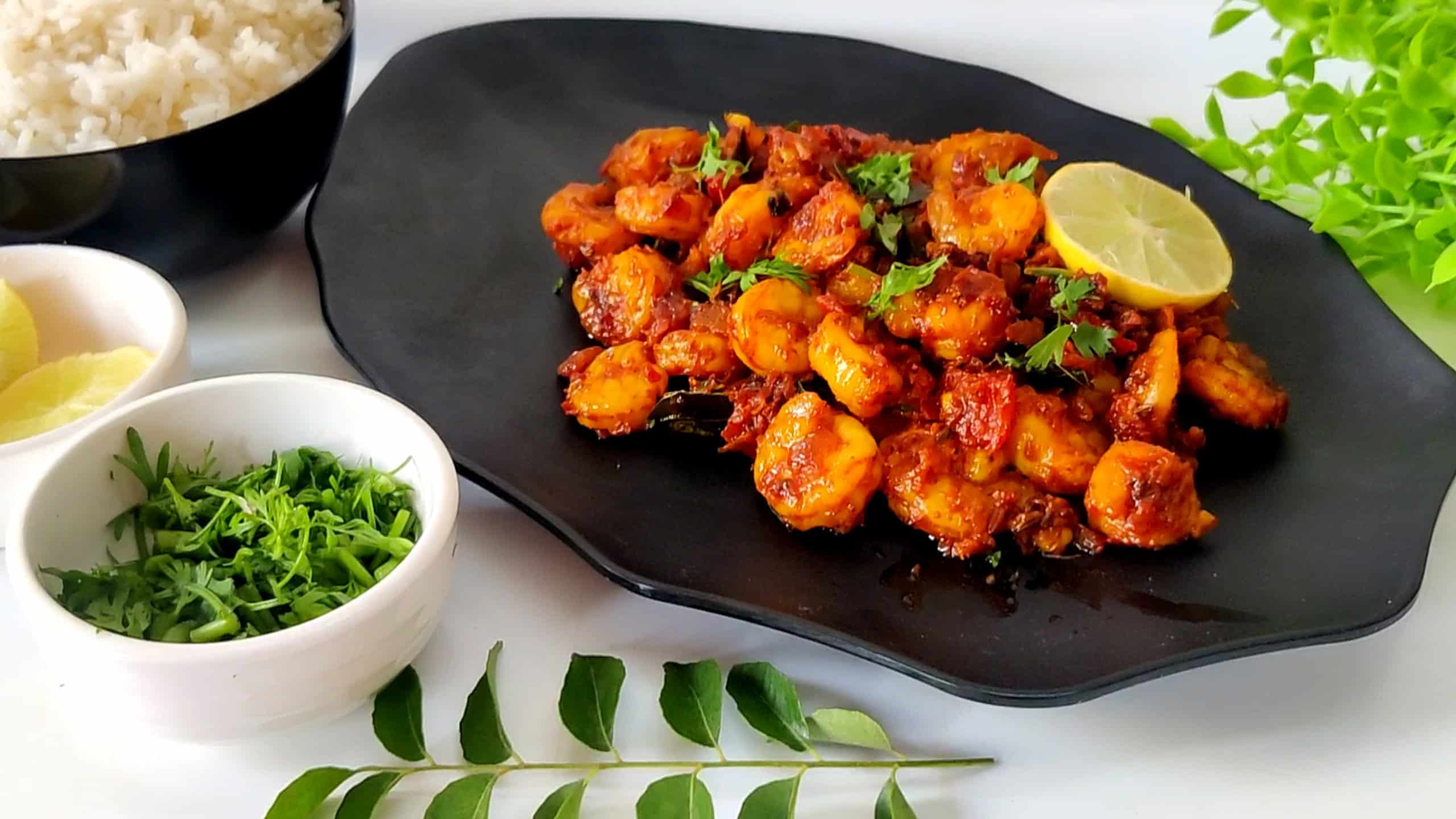 Quick and Tasty South Indian Prawn Recipe Paatti's Kitchen