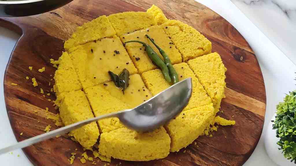 Besan Dhokla In (OTG) Oven Recipe